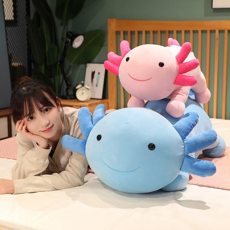 Kawaii Axolotl Salamander Plushie Family - Image 12