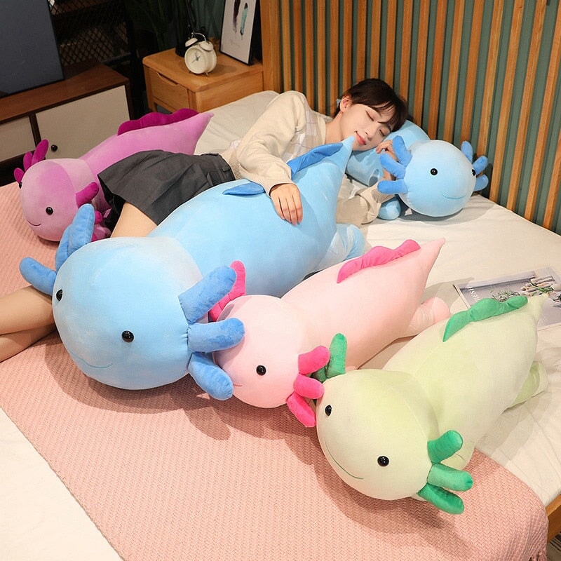 Kawaii Axolotl Salamander Plushie Family - Image 18