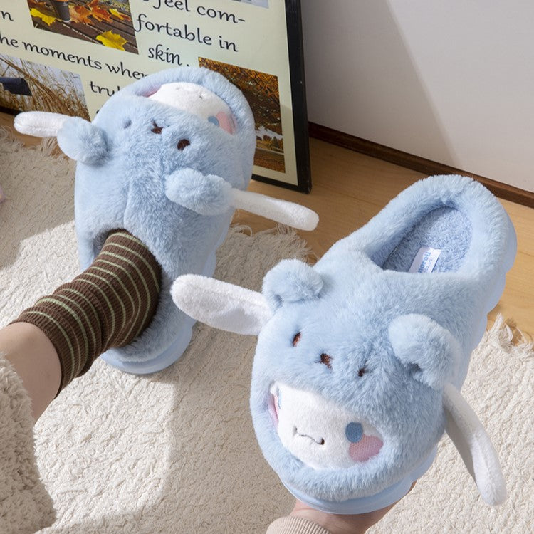 Kawaii Blue Cinnamoroll Slippers - Image 3