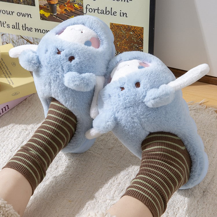 Kawaii Blue Cinnamoroll Slippers - Image 2