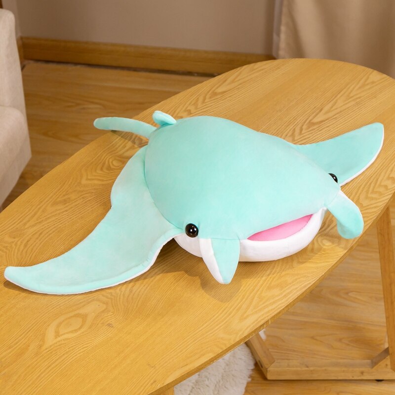 Kawaii Blue Mobula Devil Sting Ray Plushies - Image 7