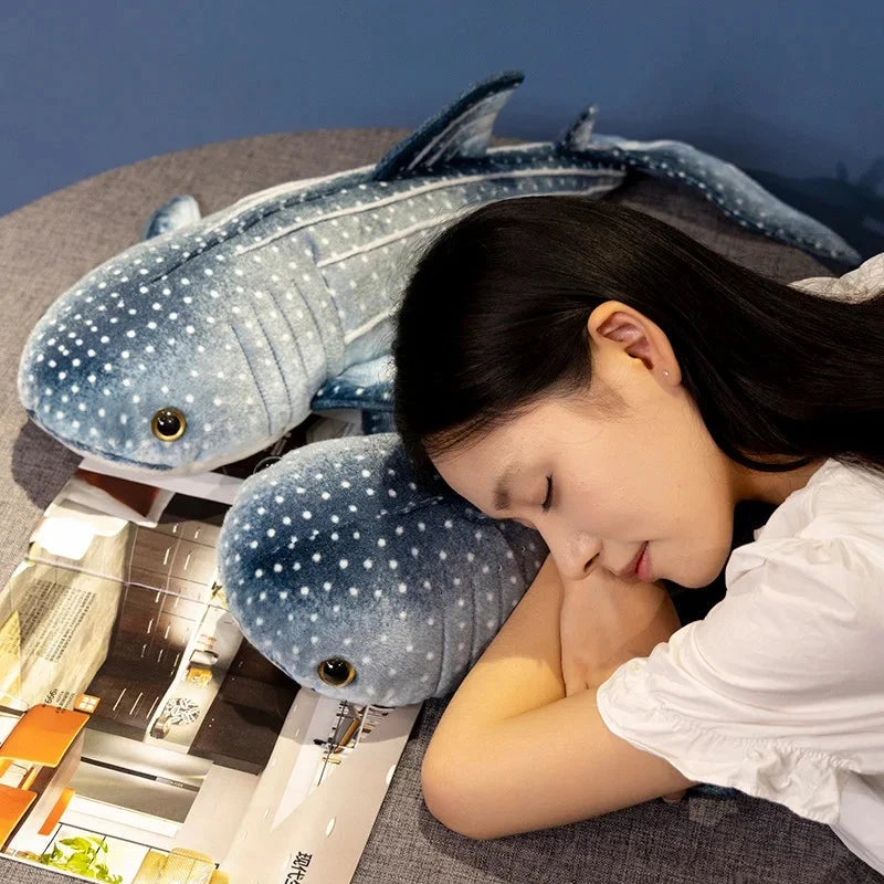Kawaii Blue Whale Shark Soft Toy Plushie - Image 5