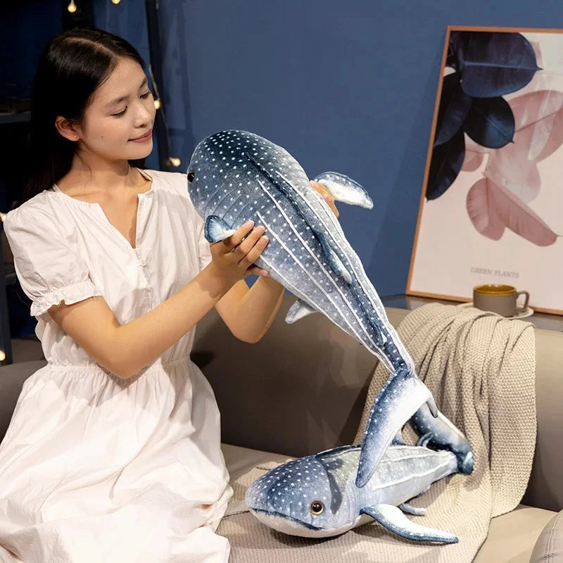 Kawaii Blue Whale Shark Soft Toy Plushie - Image 11