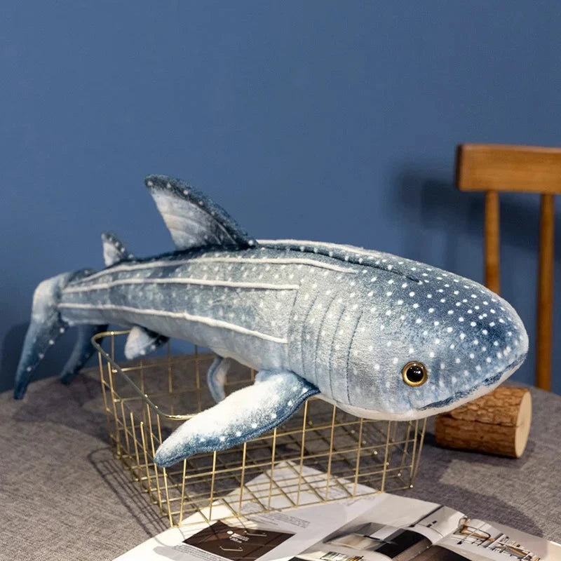 Kawaii Blue Whale Shark Soft Toy Plushie - Image 7