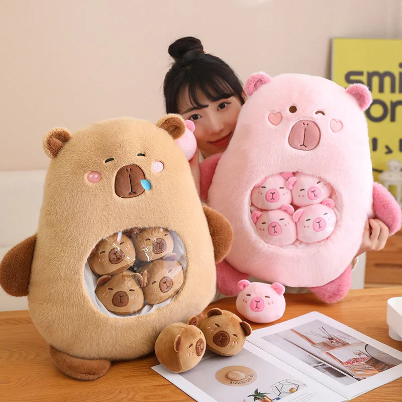 Kawaii Capybara Candy Bag Plushie - Image 2