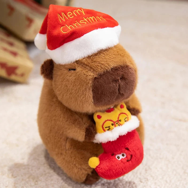 Kawaii Capybara Christmas Plushies - Image 17