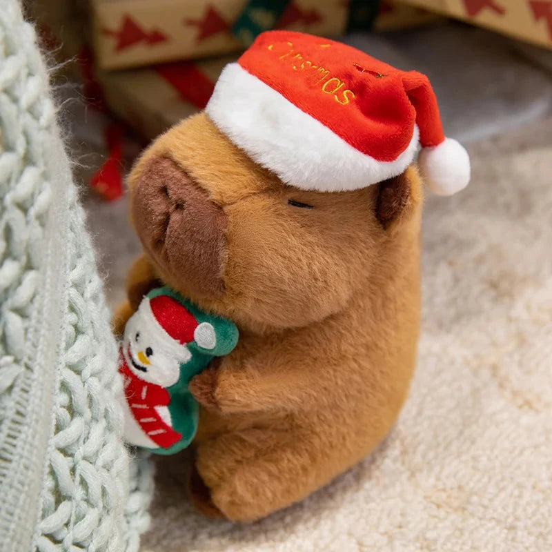 Kawaii Capybara Christmas Plushies - Image 8