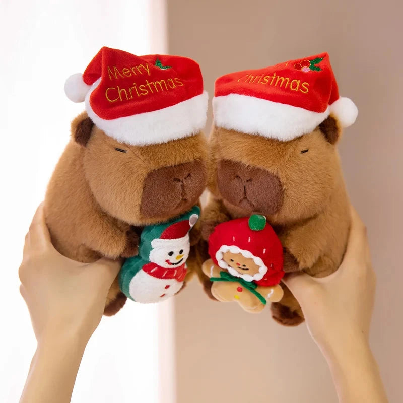 Kawaii Capybara Christmas Plushies - Image 2