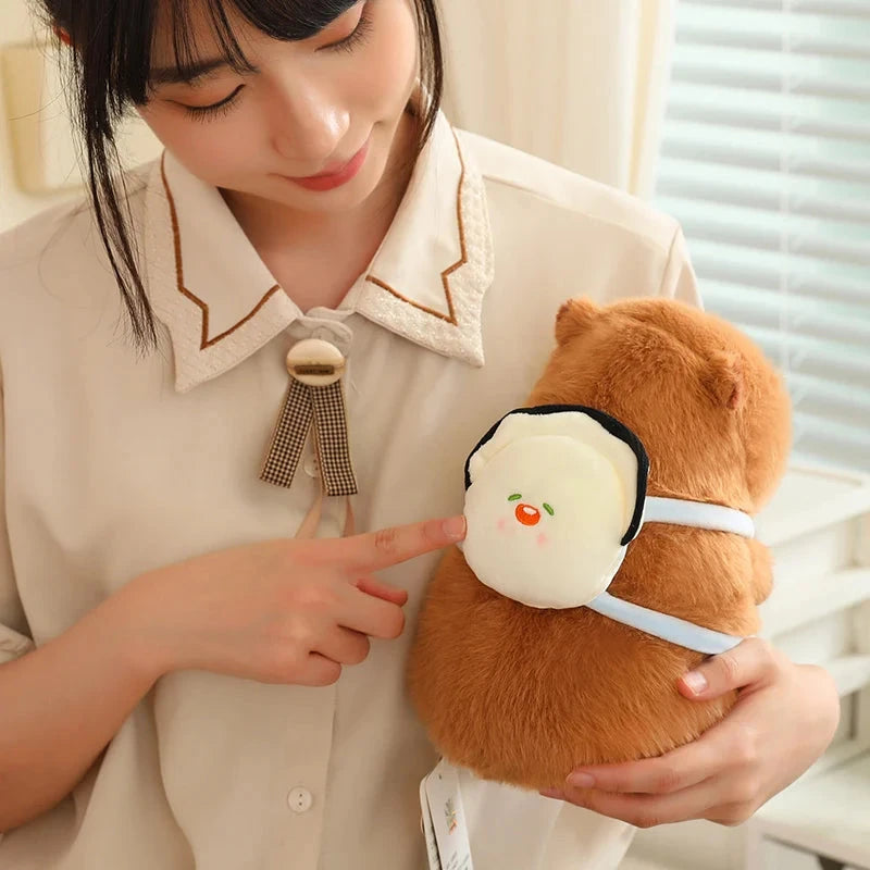 Kawaii Capybara with Backpack Plush Collection - Image 26