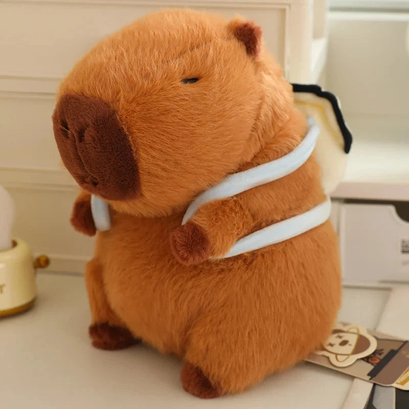 Kawaii Capybara with Backpack Plush Collection - Image 24