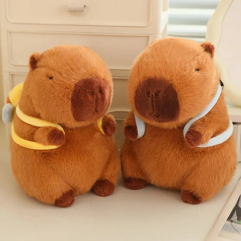 Kawaii Capybara with Backpack Plush Collection - Image 14