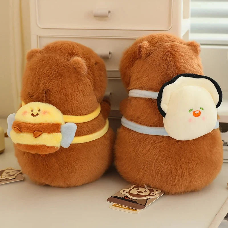 Kawaii Capybara with Backpack Plush Collection - Image 10