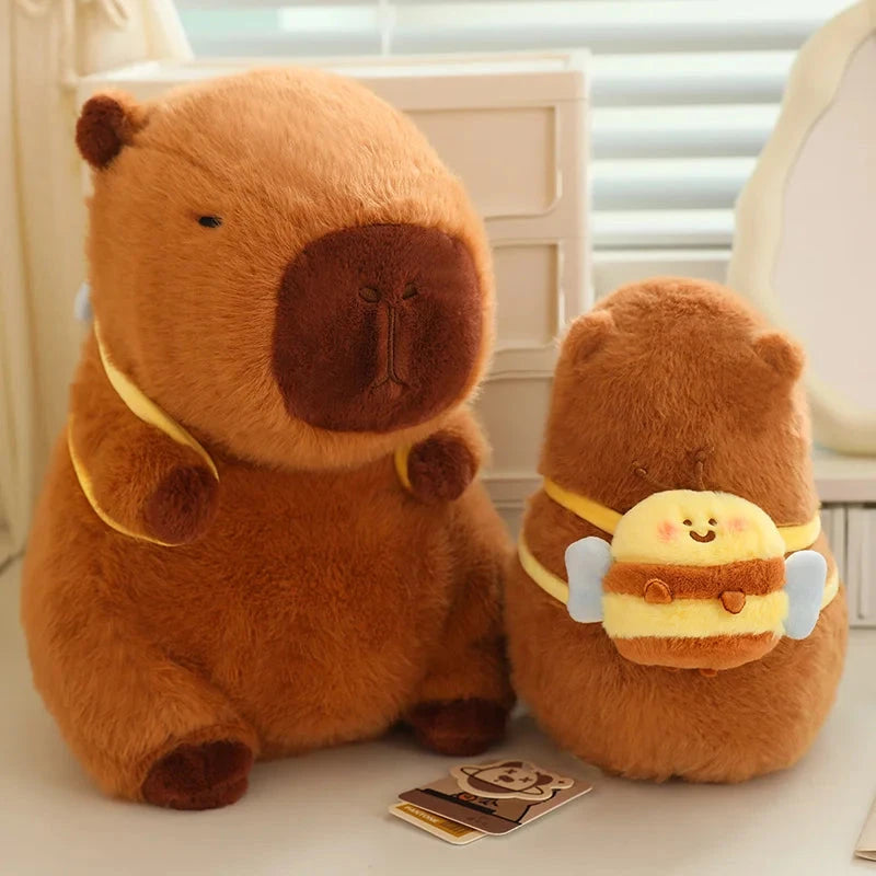 Kawaii Capybara with Backpack Plush Collection - Image 9