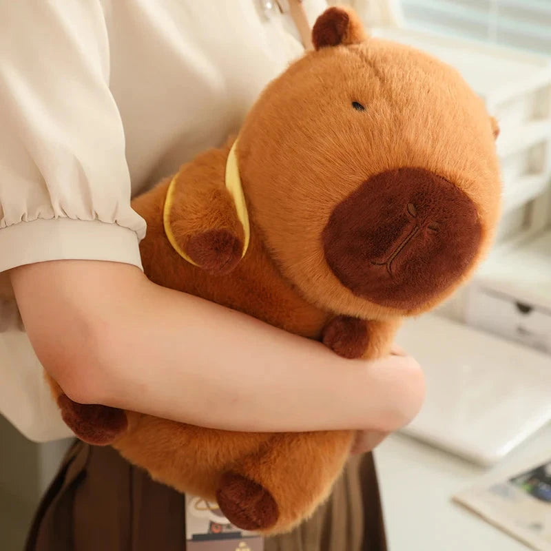 Kawaii Capybara with Backpack Plush Collection - Image 33