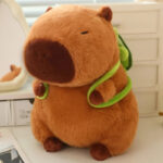 Kawaii Capybara with Backpack Plush Collection