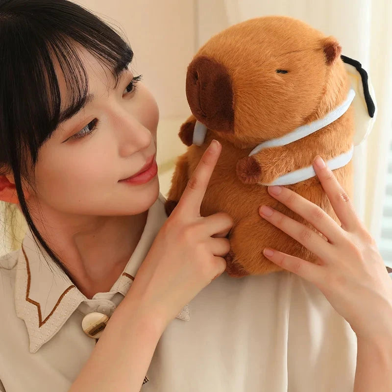 Kawaii Capybara with Backpack Plush Collection - Image 35