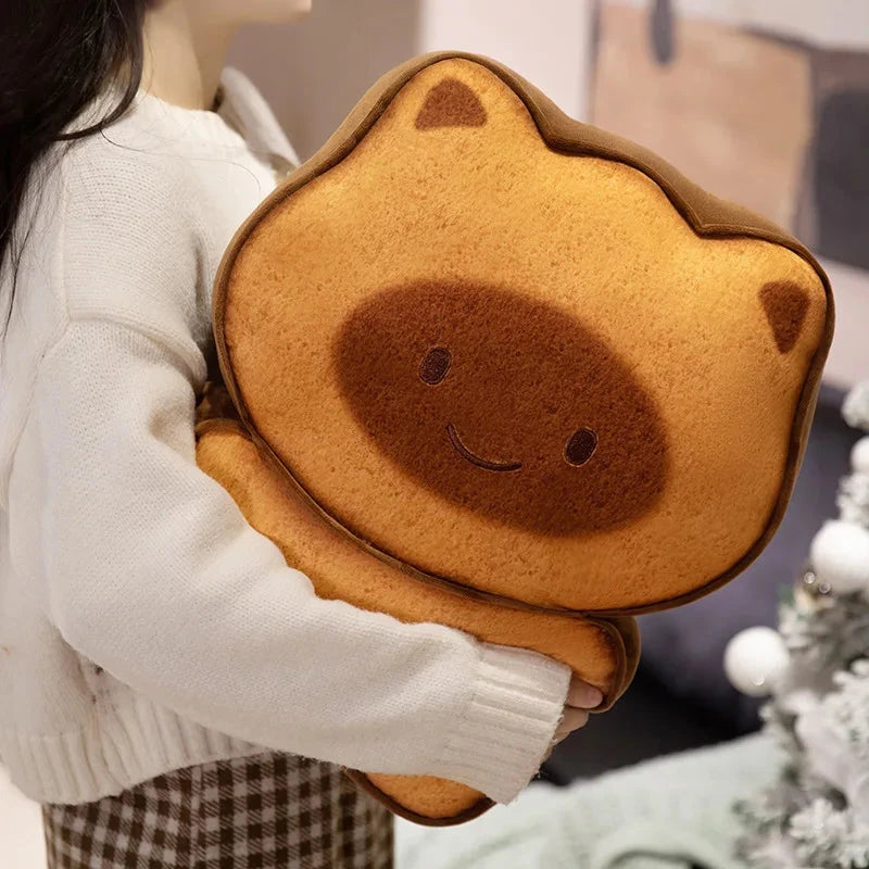 Kawaii Cat Bread Biscuit Cookie Plushies - Image 2