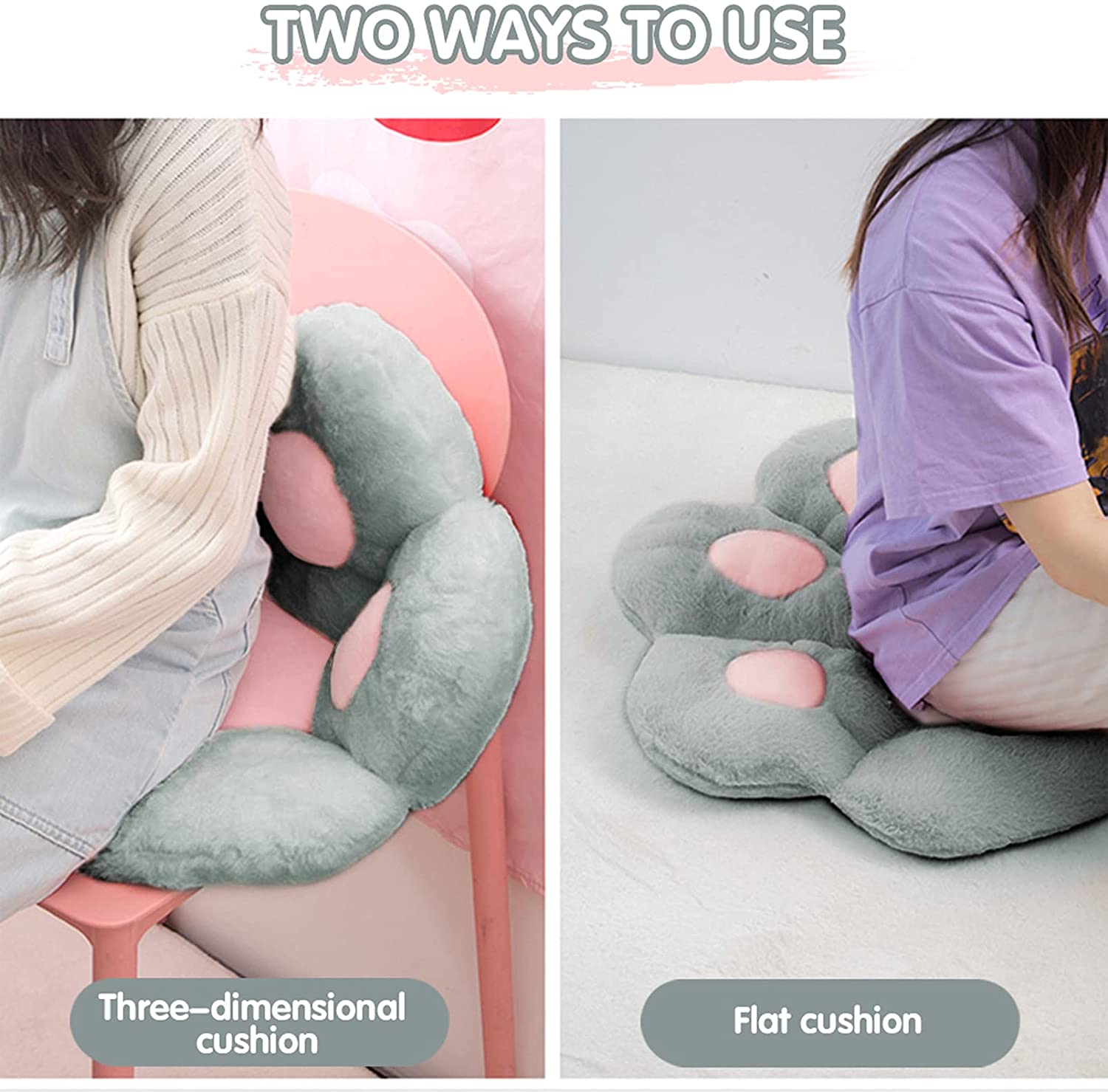 Kawaii Cat Paw Cushion - Image 9