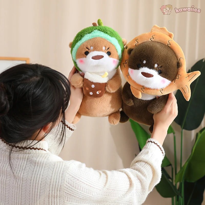 Kawaii Dress-up Otter Plush - Image 16