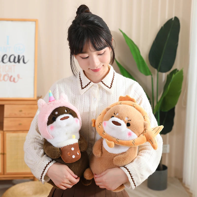 Kawaii Dress-up Otter Plush - Image 14