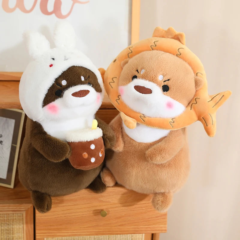 Kawaii Dress-up Otter Plush - Image 12