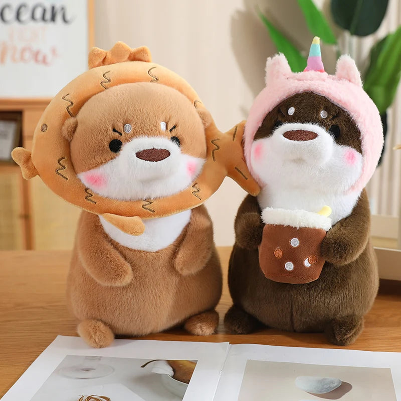 Kawaii Dress-up Otter Plush - Image 10