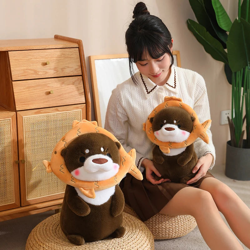 Kawaii Dress-up Otter Plush - Image 7
