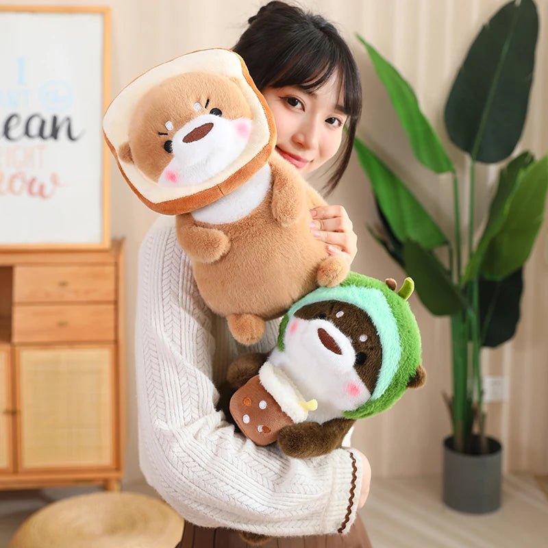 Kawaii Dress-up Otter Plush - Image 4