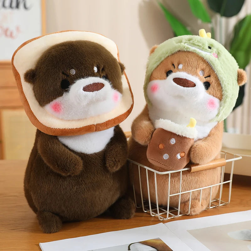 Kawaii Dress-up Otter Plush - Image 2