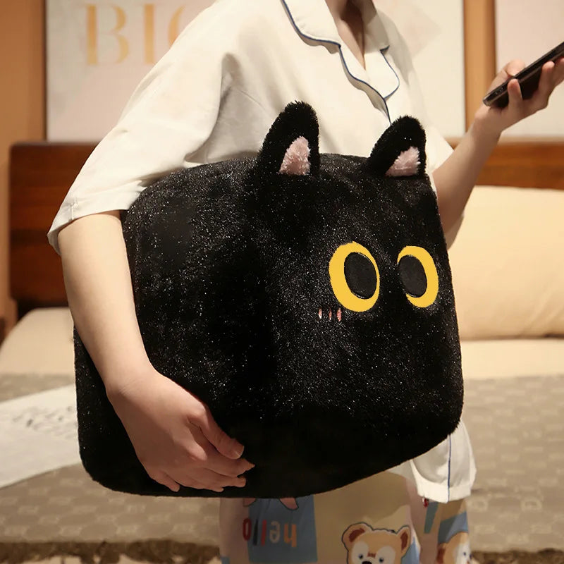 Kawaii Fluffy Cube Cat Plushie Collection - Image 15