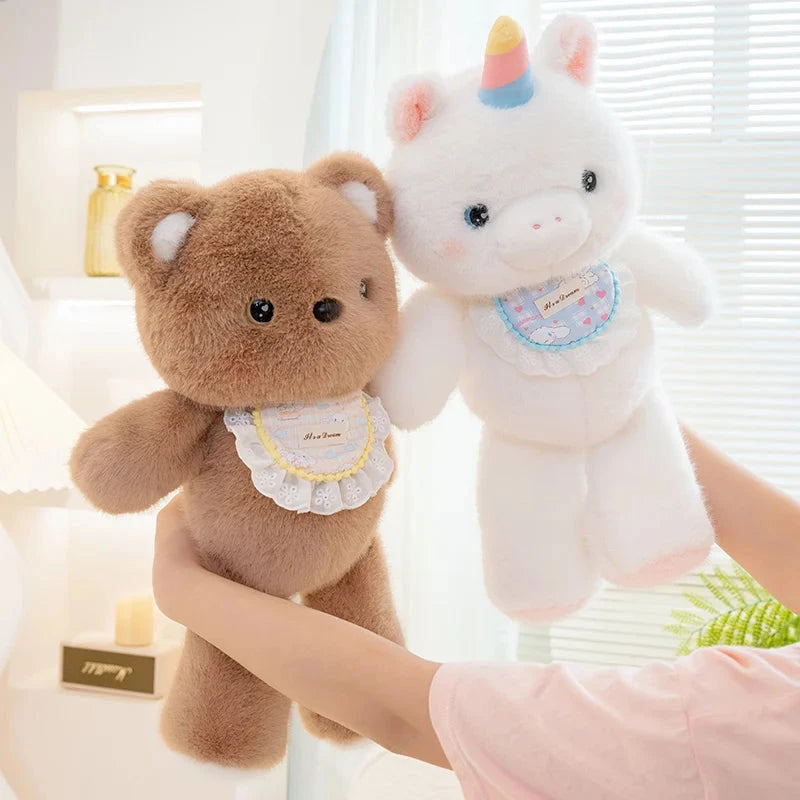 Kawaii Fluffy Sitting Animal Plushie Squad - Image 7