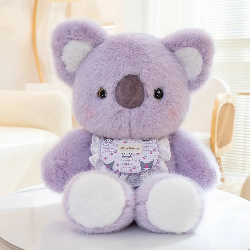 Kawaii Fluffy Sitting Animal Plushie Squad - Image 3