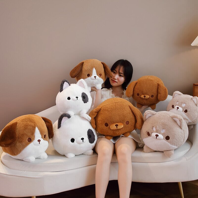 Kawaii Fluppy Dog Plushie Collection - Image 9