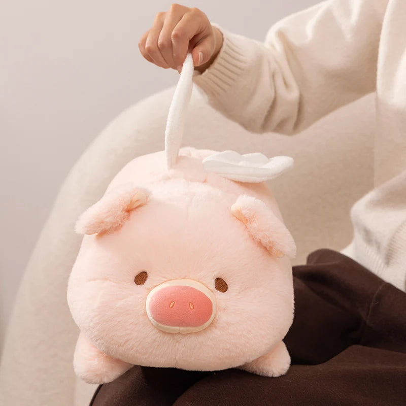 Kawaii Flying Angel Pig Plush - Image 13