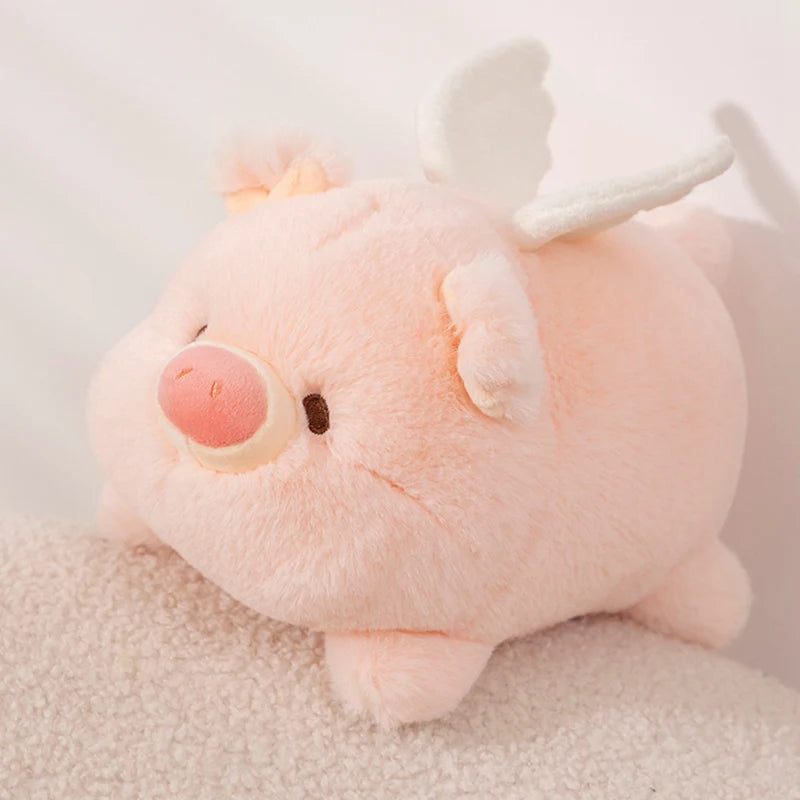 Kawaii Flying Angel Pig Plush - Image 9