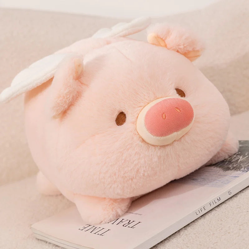 Kawaii Flying Angel Pig Plush - Image 10