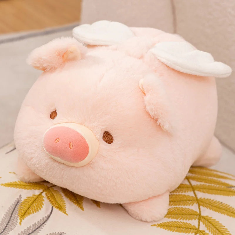 Kawaii Flying Angel Pig Plush - Image 8