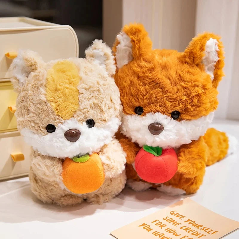 Kawaii Fox & Squirrel Chibi Plushies - Image 3
