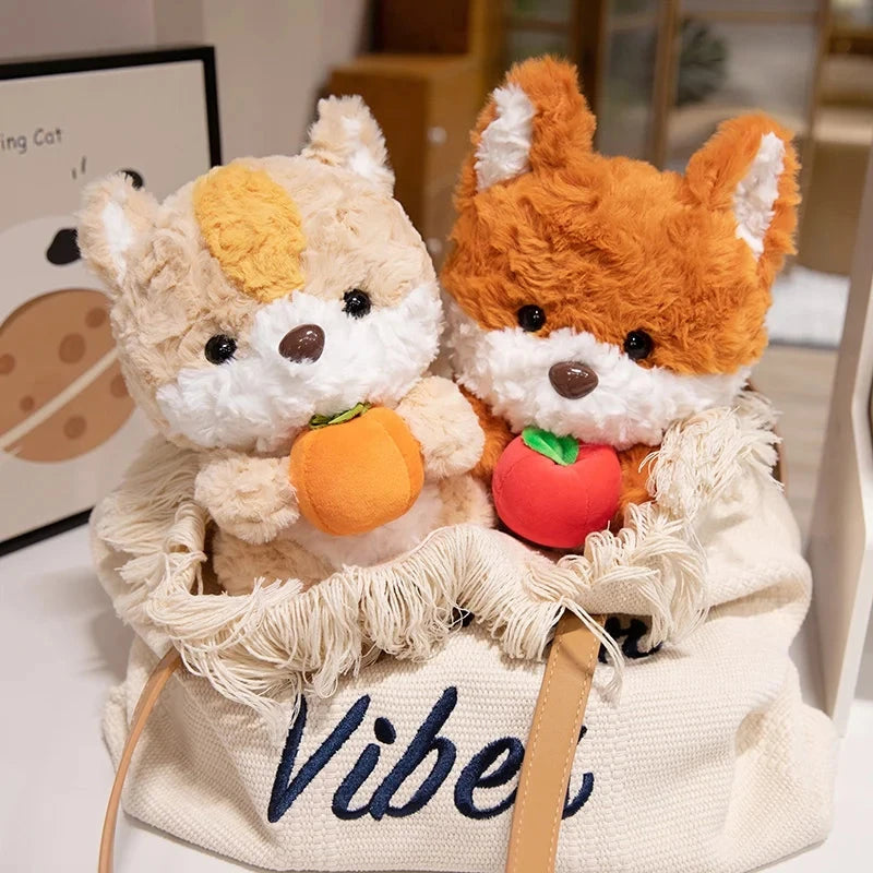 Kawaii Fox & Squirrel Chibi Plushies - Image 9