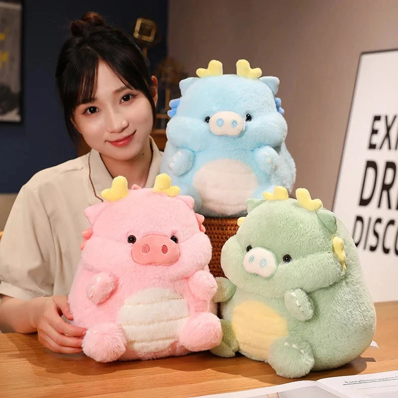 Kawaii Funny Pig Dragon Plush - Image 8