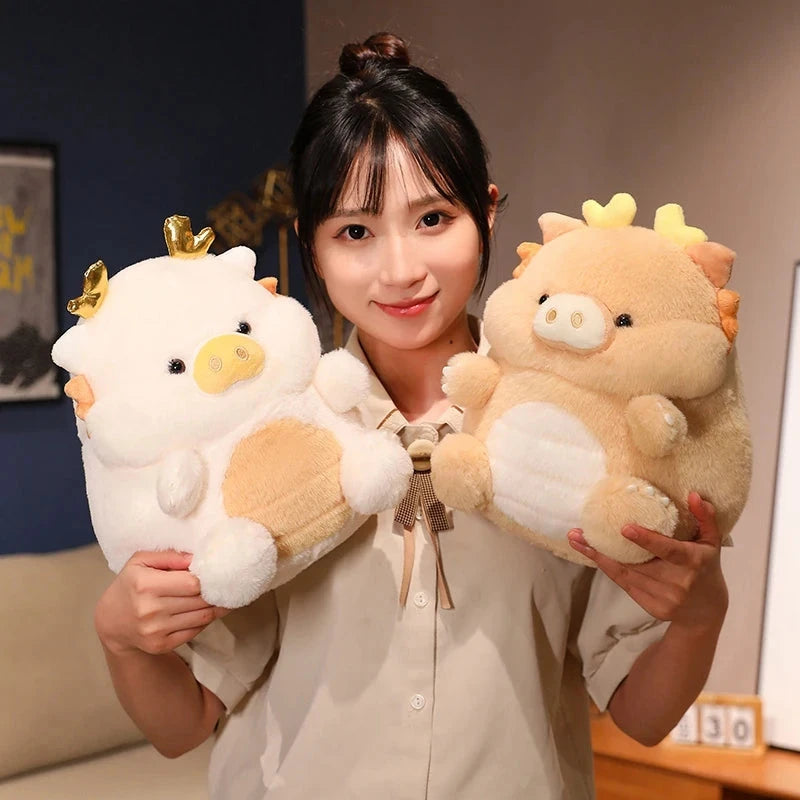 Kawaii Funny Pig Dragon Plush - Image 3
