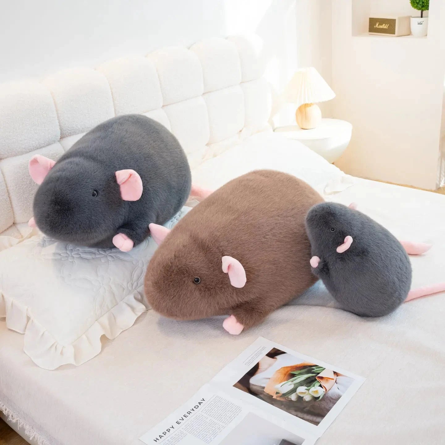 Kawaii Giant Mouse Rat Plushies - Image 15