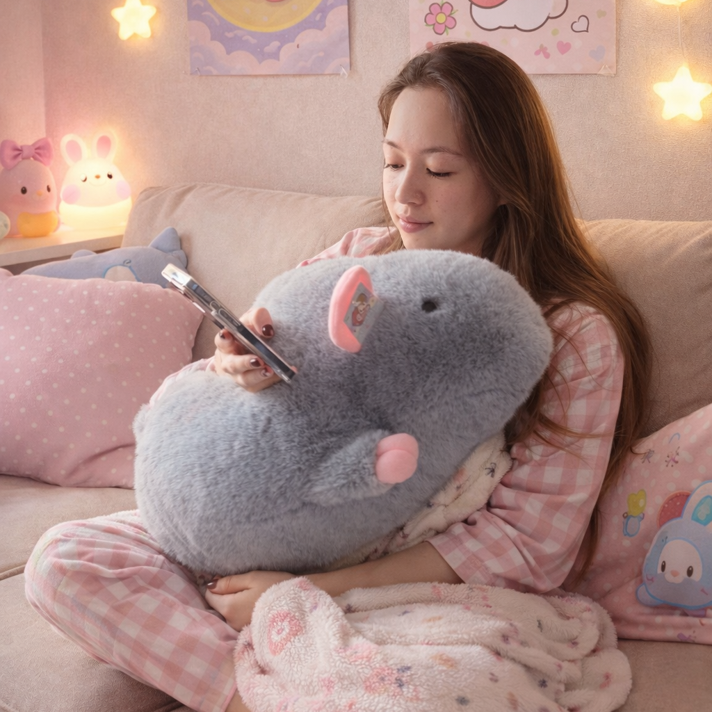 Kawaii Giant Mouse Rat Plushies - Image 7