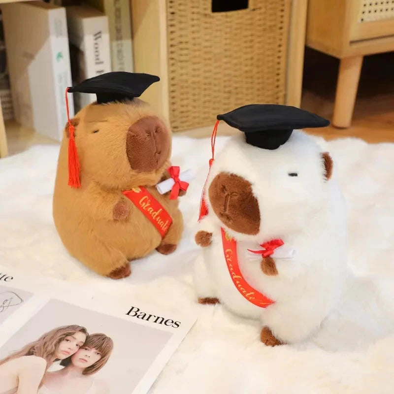 Kawaii Graduation Capybara Plushies - Image 8