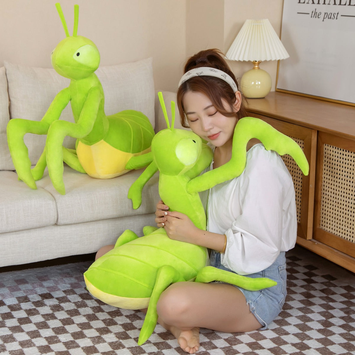 Kawaii Green Praying Mantis Plushie - Image 8