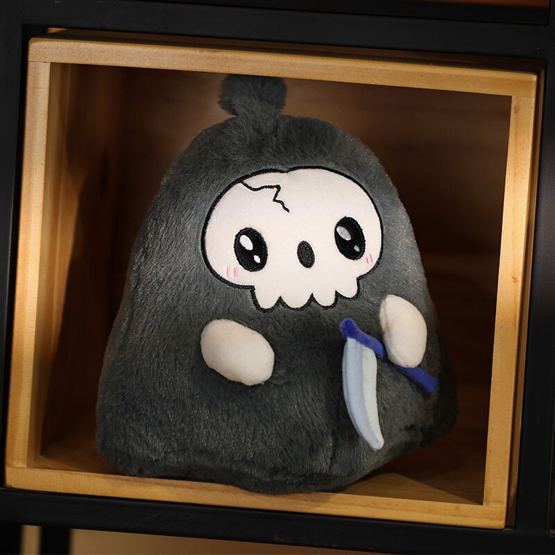 Kawaii Grim Reaper & Ghost Halloween Plushies - Image 13