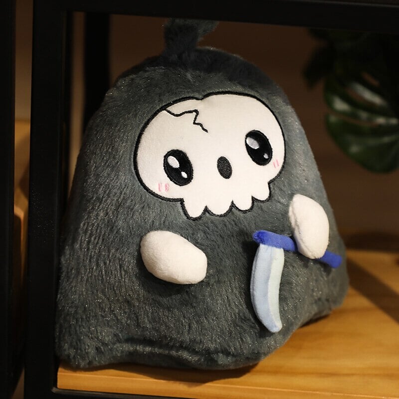 Kawaii Grim Reaper & Ghost Halloween Plushies - Image 12