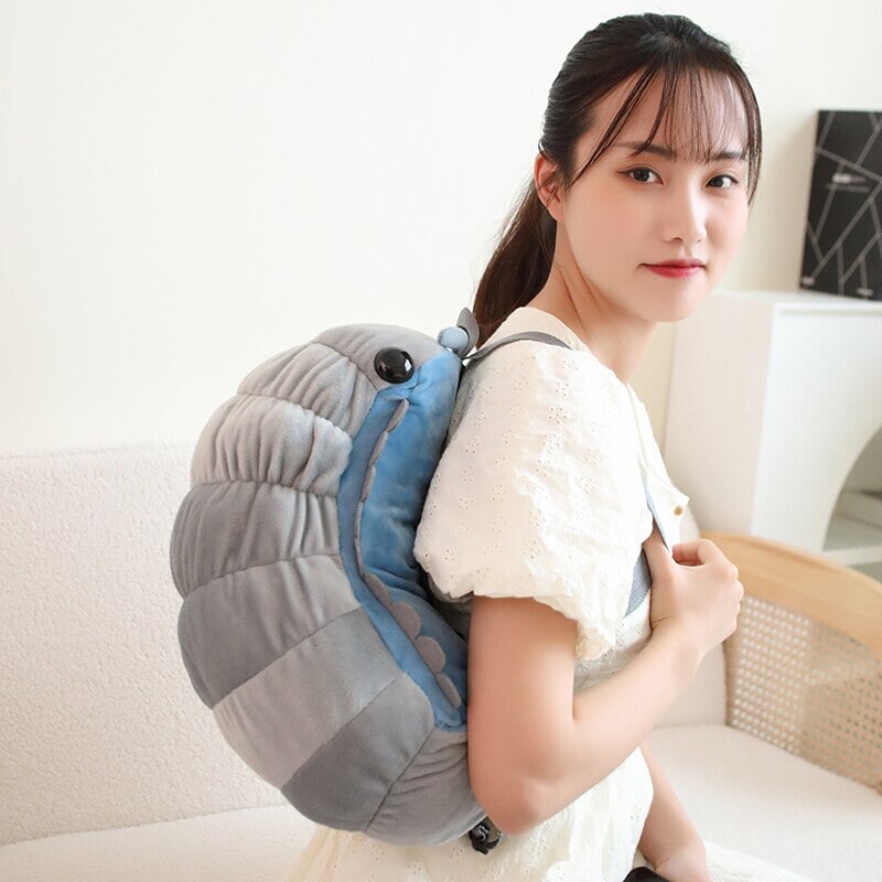 Kawaii Isopod Plush Backpack - Image 4