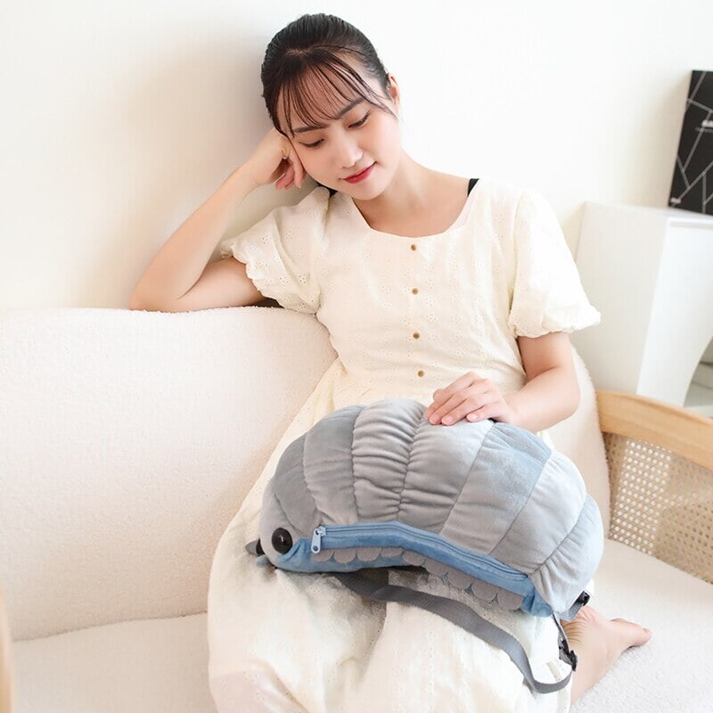 Kawaii Isopod Plush Backpack - Image 19