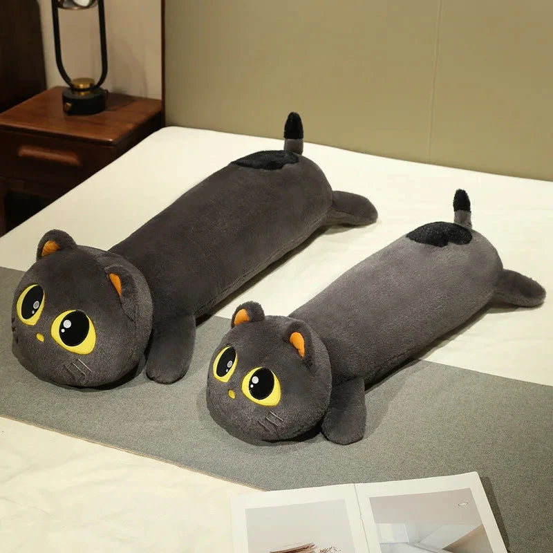 Kawaii Long Snuggly Cat Plush Family - Image 8